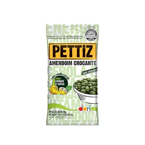 Amendoim Pettiz Cebola E Salsa 50g