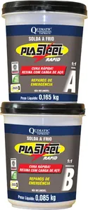 Reparo Plasteel Rapid 1:1 250 g - Tapmatic