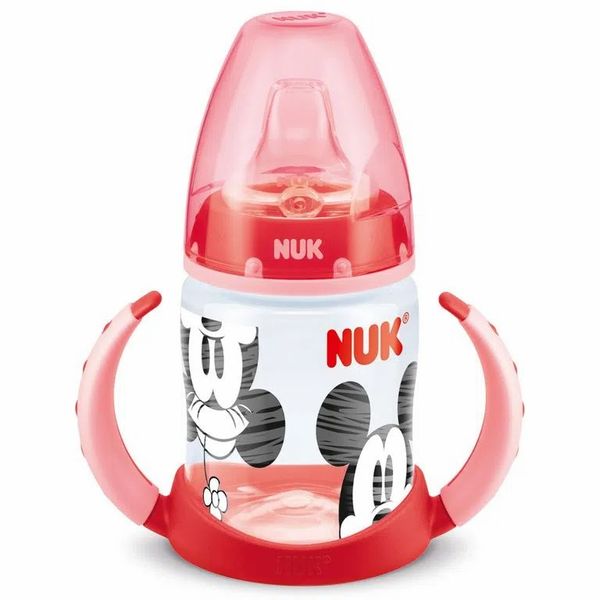 Copo Treinamento Nuk Fisrt Choice 150Ml Pp Disney Red Bico Sil