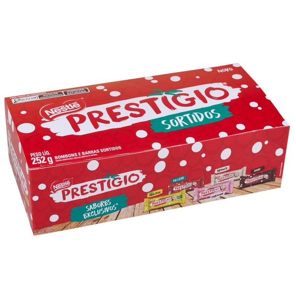 Caixa Prestígio Sortidos 252g Nestlé