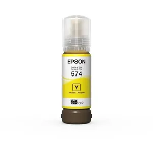 Refil de Tinta para Impressora T574 Ecotank com Sistema Ecofit Amarelo 70ml Epson Refil de Tinta para Impressora T574 Ecotank Amarelo 70ml Epson