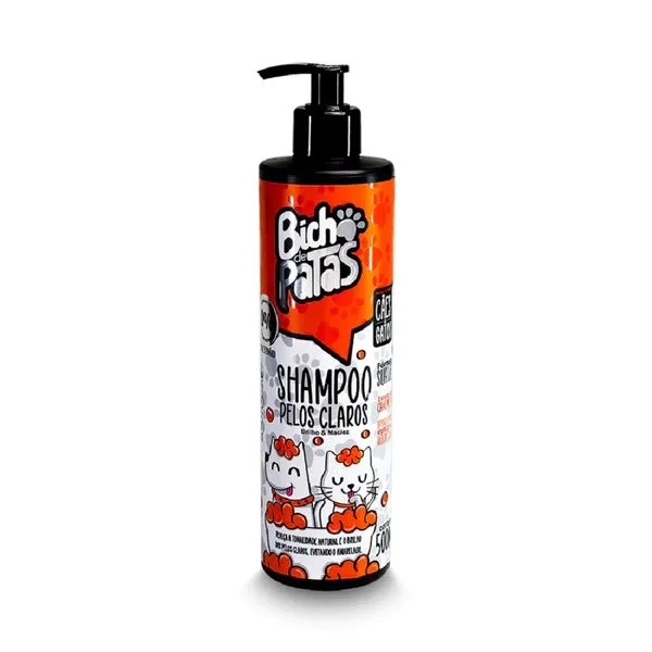 Shampoo Bicho de Patas Pelos Claros 500ml
