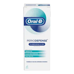 Enxaguante Antisséptico Bucal Oral B Periodefense 350ml
