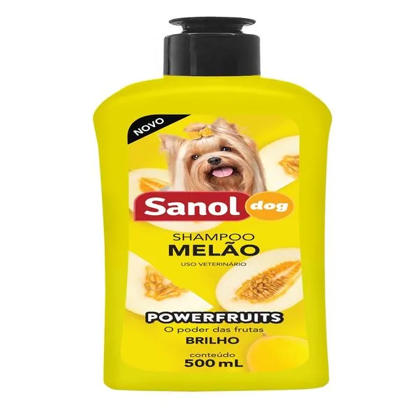 Shampoo Sanol Powerfruits Melão 500ml