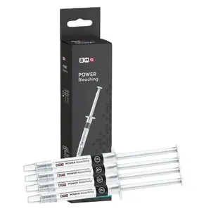 Kit 4 Clareador Dental Caseiro Power Bleaching 22% Maquira