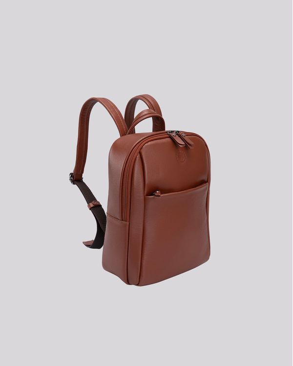 Mochila Couro Pequena | Madrid 6043I CARAMELO