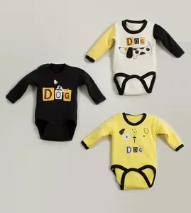 Kit Body Cachorro com 3 unidades Colorido - P