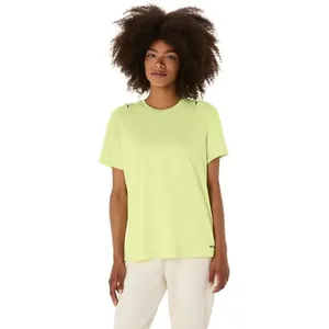 Camiseta ASICS Actibreeze Jacquard - Feminino - Amarelo - tam: PP