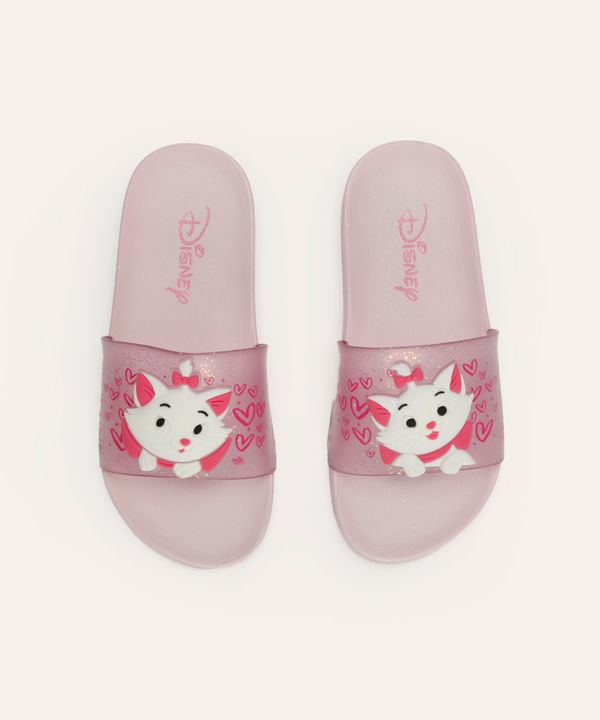 chinelo slide infantil marie rosa 28