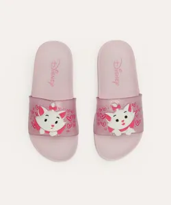 chinelo slide infantil marie rosa 29