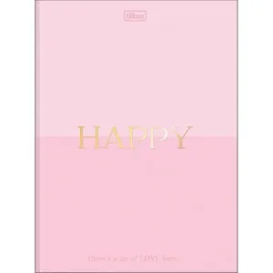 Caderno Brochurão Happy 48 Folhas Capa Dura