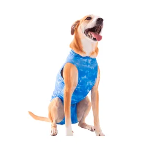 Roupa Pós-Cirúrgica Dry Light Supreme para Cães Machos Castração Pet Med Azul Nº 3