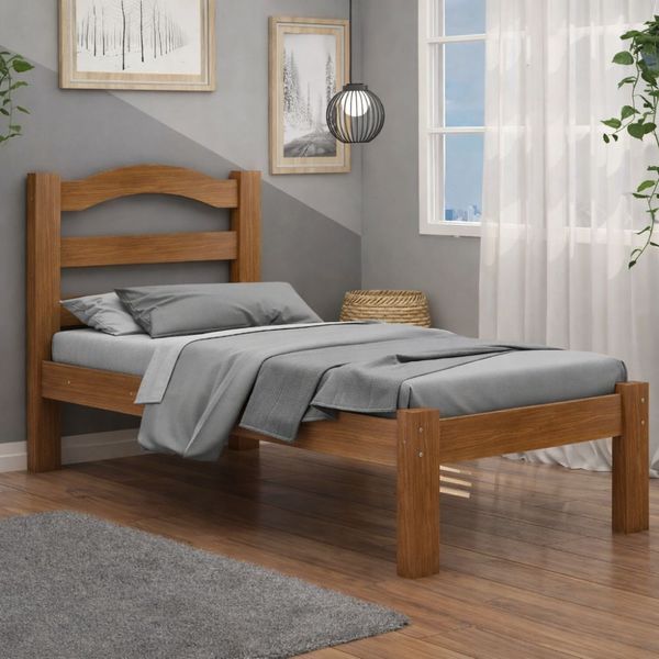 Cama Solteiro 78cm x 188cm Arauna Robusta | Freijo