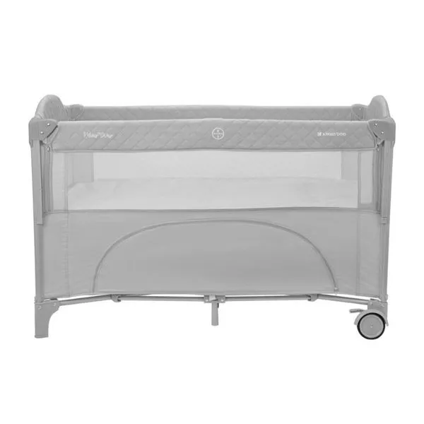 Berço Cercado Desmontável Portatil Co-sleep Milk Way Cinza Kikka boo