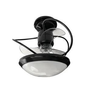 Ventilador de Teto Treviso Preto Bali Control Remoto Bivolt