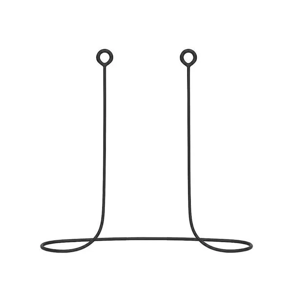 Cordão Anti-Perda Universal para Tampões de Ouvido com Silicone Flexível - Preto - Gshield