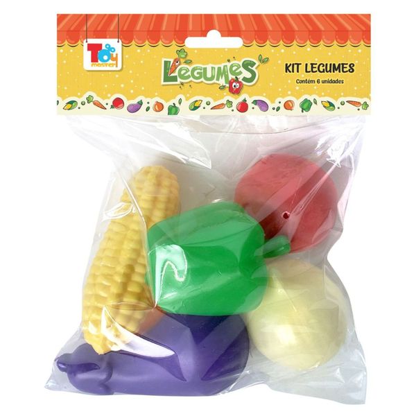 BRINQUEDO KIT DE LEGUMES 0447