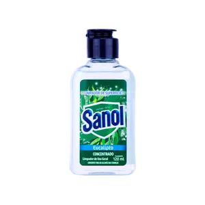 Limpador de Superfície Sanol Eucalipto 120 ml