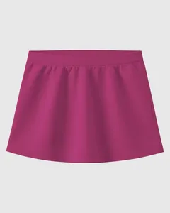Saia Shorts Infantil Menina Cós Elástico Em Algodão Malwee Kids Rosa - 8