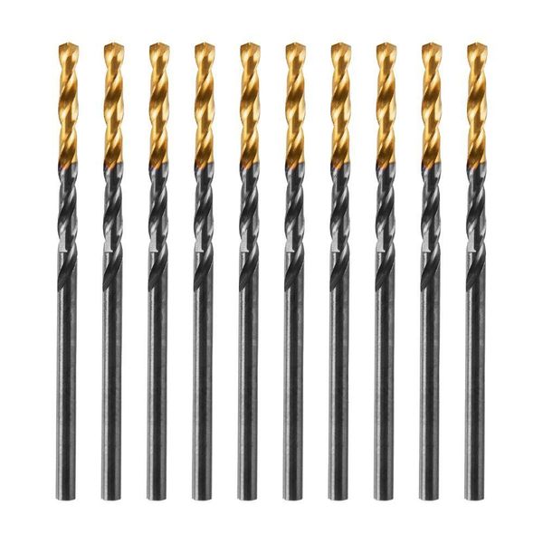 Broca Aço Rápido 2,5mm 10pcs Gross Golden Tip 71720455