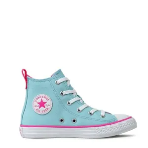 Tênis Converse Chuck Taylor All Star Infantil Azul Claro Rosa Choque Branco CK09090002-30
