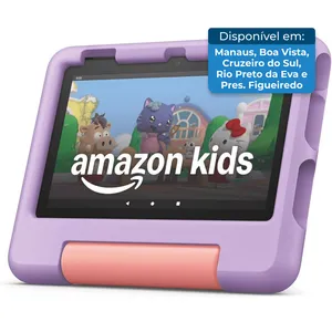 Tablet Amazon Fire 7 Tela 7" 16GB Wi-Fi Roxo A-BI