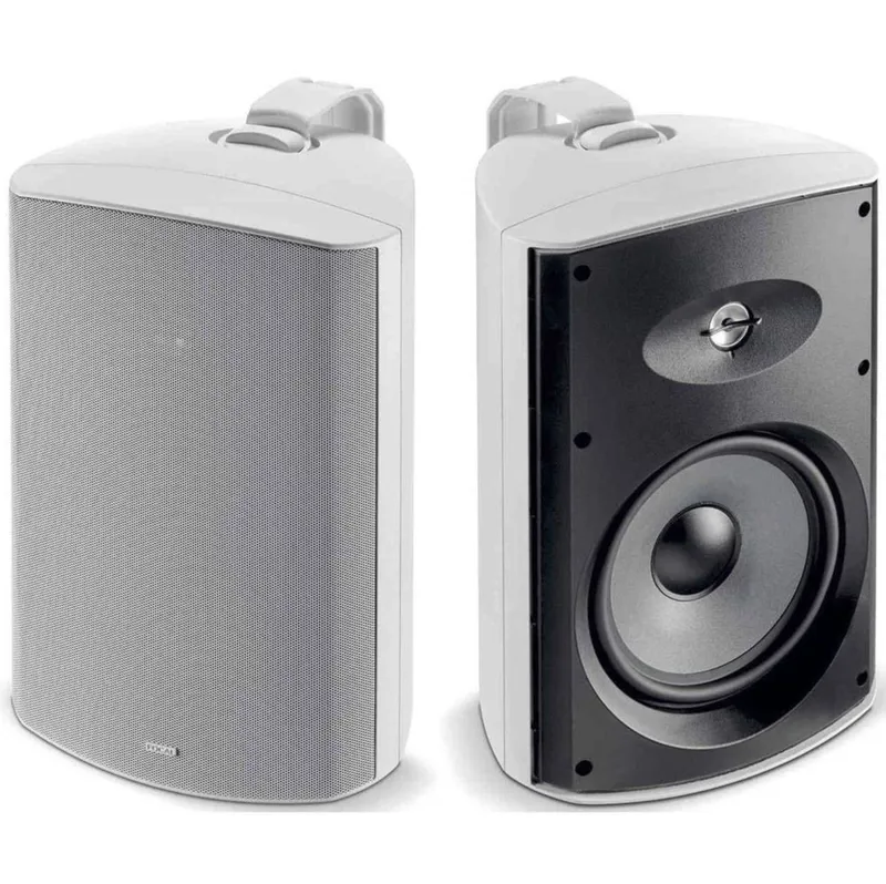 Caixas Acústicas Focal 100 OD8 Outdoor Externo 150w Branco ( Par )