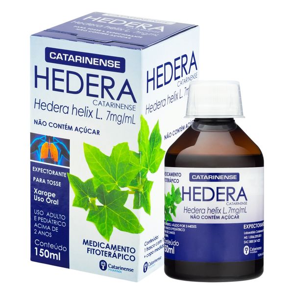 Hedera Catarinense 7mg/ml Sabor Banana Xarope 150ml + Copo Dosador