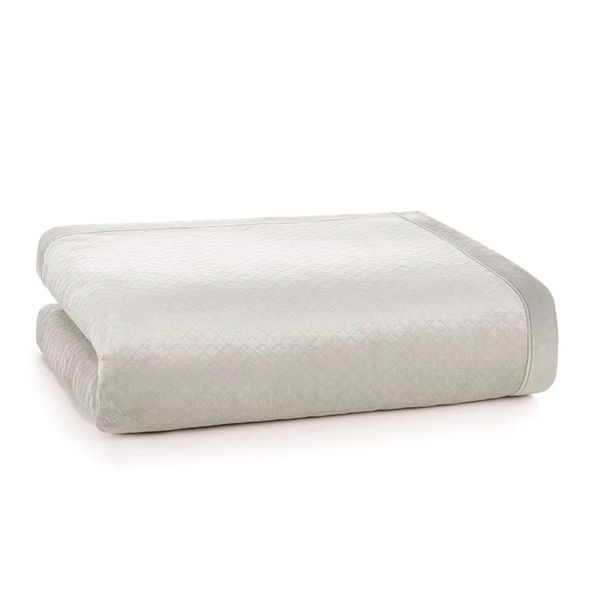 Cobertor Queen de Sherpa e Flanel Fleece Karsten 240x260 cm Eliot Seda
