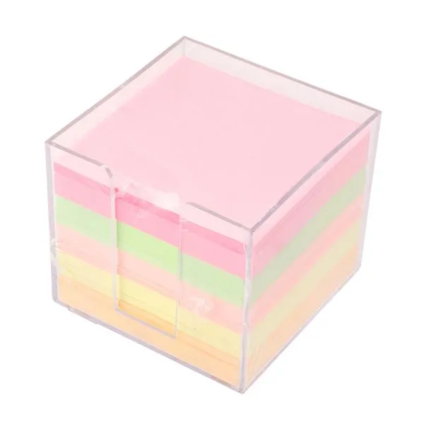 Bloco de Notas Autoadesivas Colorido 700 Folhas 8x8cm LM2598PAP - honeyhome