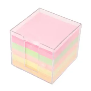 Bloco de Notas Autoadesivas Colorido 700 Folhas 8x8cm LM2598PAP - honeyhome