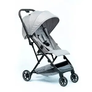 CARRINHO DE BEBÊ ULTRACOMPACTO MINI WOVEN GREY - ABC DESIGN