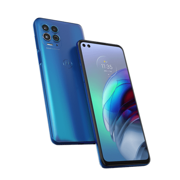 moto g100 5G + Cabo HDMI USB-C + Suporte multimídia 256 GB - Luminous Ocean