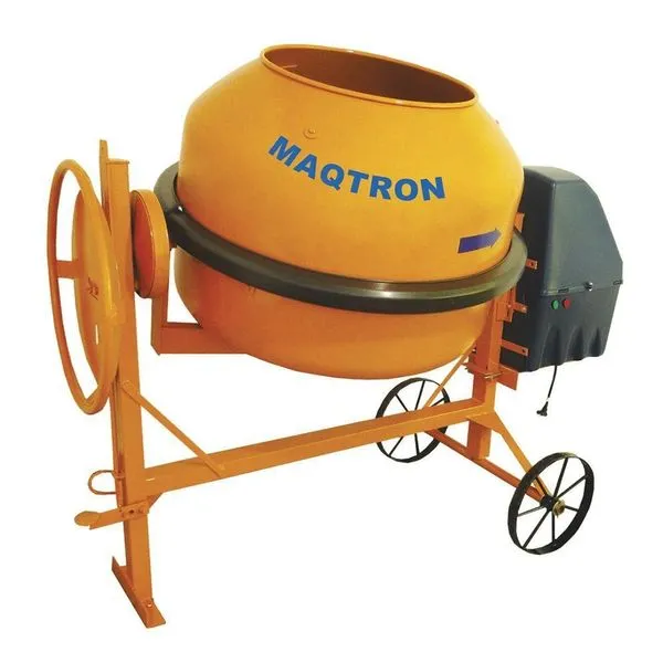 Betoneira 400 Litros Maqtron Com Motor 2cv 1750 Rpm Rodas De Ferro