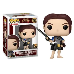 Boneco Colecionável Funko Pop Games Tomb Raider II Lara Croft #1193