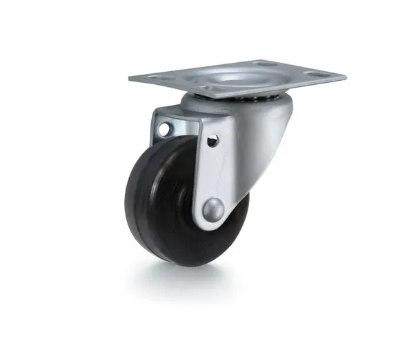 Rodizio GLR 310 BIN Borracha Capacidade 60kg - Rod-car