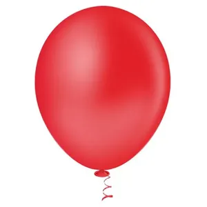 Balão Pic Pic Liso Red 50 Unidades N° 5'' Vermelho (MP)