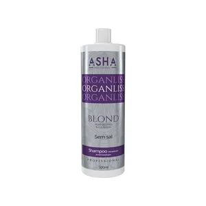 Shampoo Asha Anti Resido Organ Liss Blond 500ml