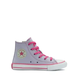 Tênis Converse All Star Chuck Taylor Infantil Side Zip Lilás CK12500001-30