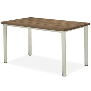 Mesa de Jantar Aço Nobre 0388 Júlia Plus - 135X80 Off White