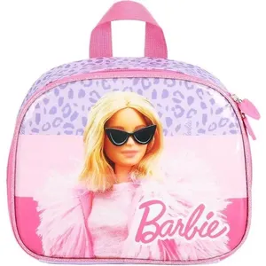 Lancheira Térmica Barbie Violeta com Compartimento Térmico Alças Mão e Costas Luxcel Lancheira Térmica Barbie Violeta Alças Mão e Costas Luxcel