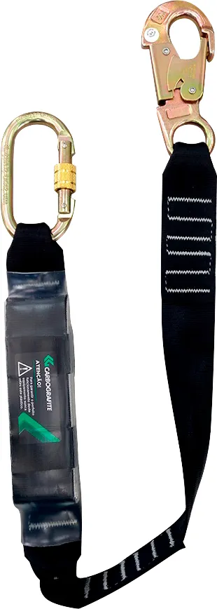 Talabarte Poliester com Abs Cg 343 Gancho 18 mm 10501110 Carbografite