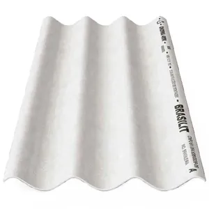 Telha De Fibrocimento Ondina Brasilit Cinza 2,44mx0,5mx4mm (MP)
