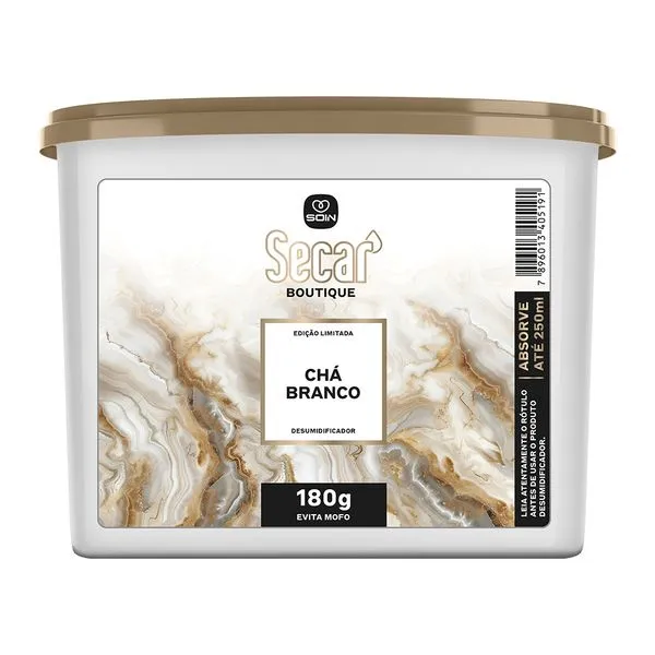 Desumidificador Secar Boutique Chá Branco 180g