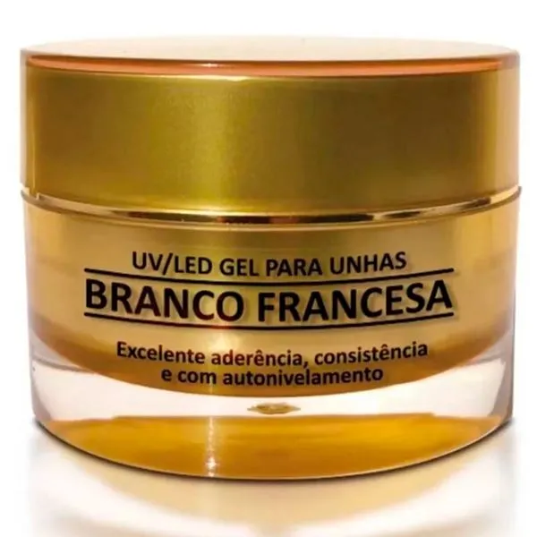 Gel Para Unhas H.Nails Uv/Led Branco Francesinha 30g