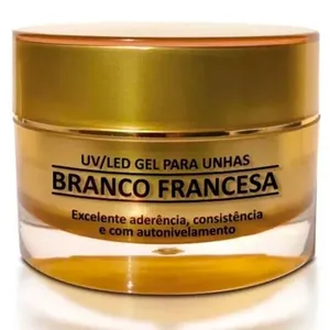 Gel Para Unhas H.Nails Uv/Led Branco Francesinha 30g