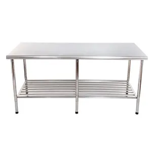 Mesa De Manipulação Multiuso Inox 430 190x70 Cm Imeca 5815