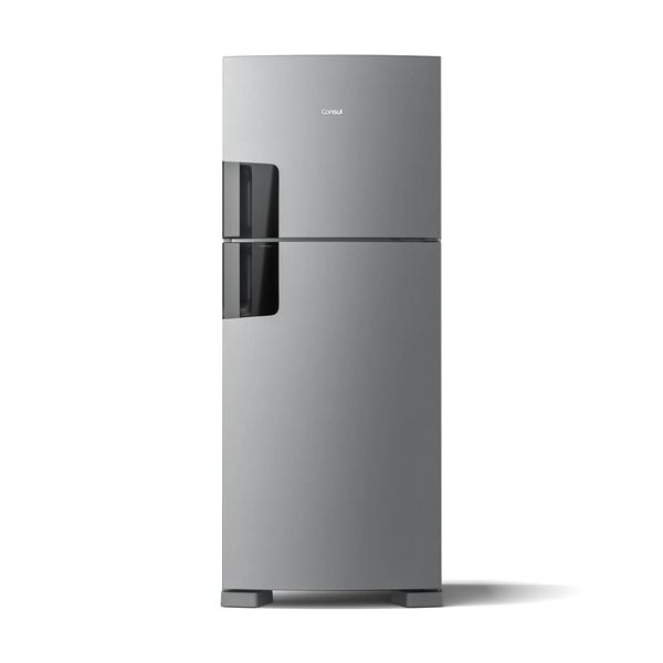 Geladeira Consul Frost Free Duplex com Espaço Flex e Controle Interno de Temperatura 410 litros cor Inox - CRM50FK 220V