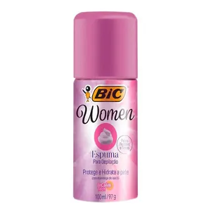 Espuma Para Depilação Bic Women 100ml