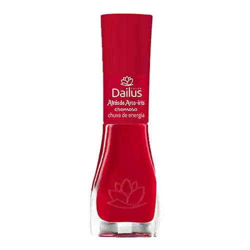 Esmalte Dailus Cremoso Atrás Do Arco-íris Chuva De Energia 8ml Esmalte Dailus 08 Chuva De Energia